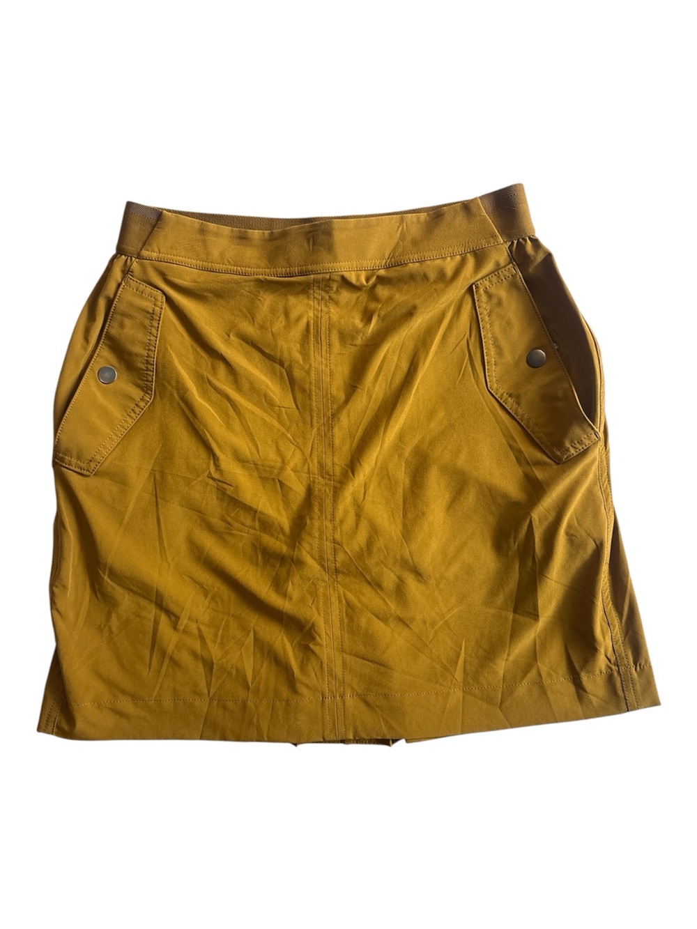 Athleta Vienna Cargo Skort Mustard-Tone Active Skirt Women’s 6
